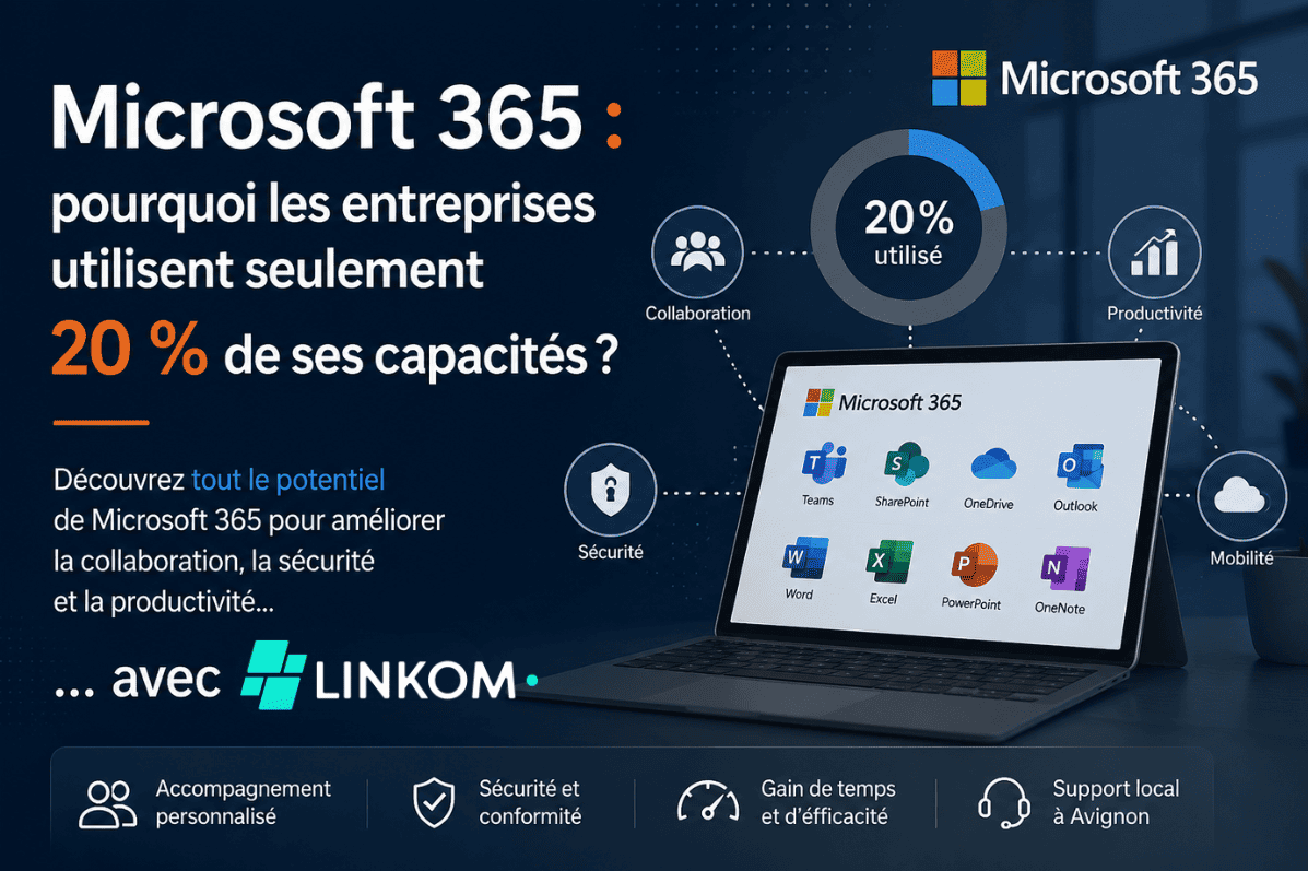 Microsoft 365 LINKOM avignon